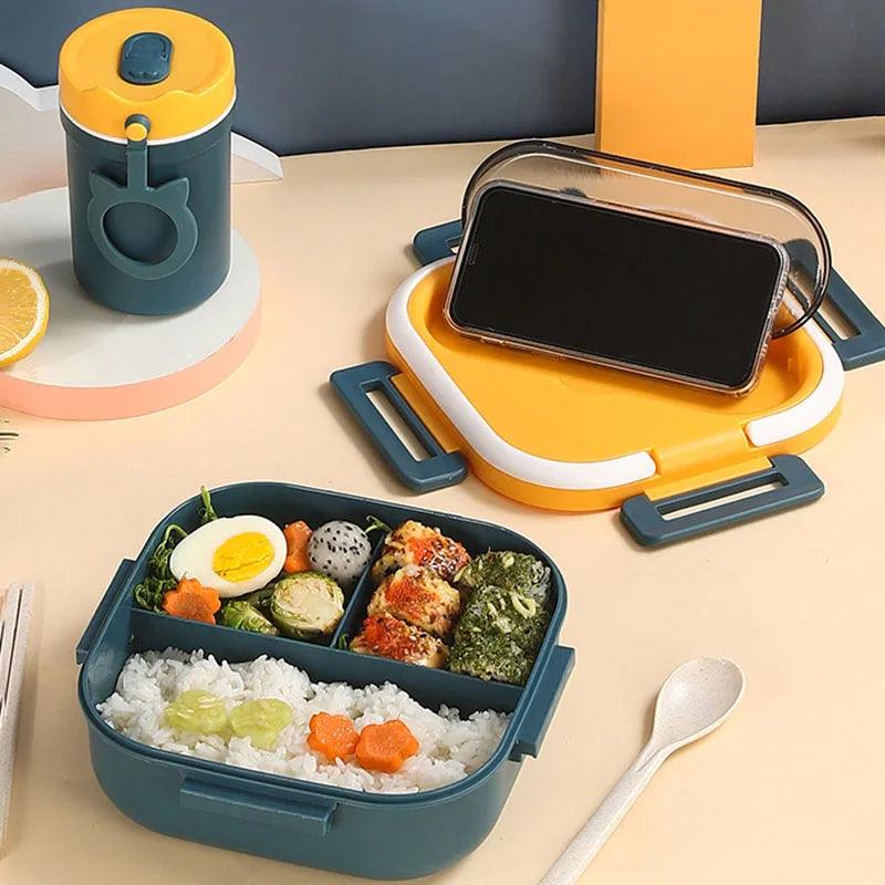 Portable Lunch Box for School Children Grids - MAXIME