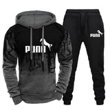 Men's Tracksuit Casual Hooded Sweatshirts Sportwear - MAXIME