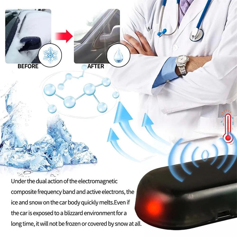 Maxime Car Interference Antifreeze Device Electromagnetic Molecular Snow Removal Instrument Windshield Deicer Car Interior Accessories - MAXIME