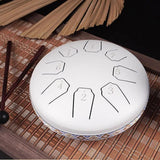 Tongue Drum 6 Inch 8 Tone Mini Ethereal Drums Children Steel Hand Drums Yoga Meditation Professional Percussion Instruments Gift - MAXIME