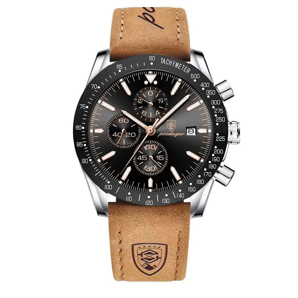 POEDAGAR Luxury Casual Sport Watches Male Clock - MAXIME