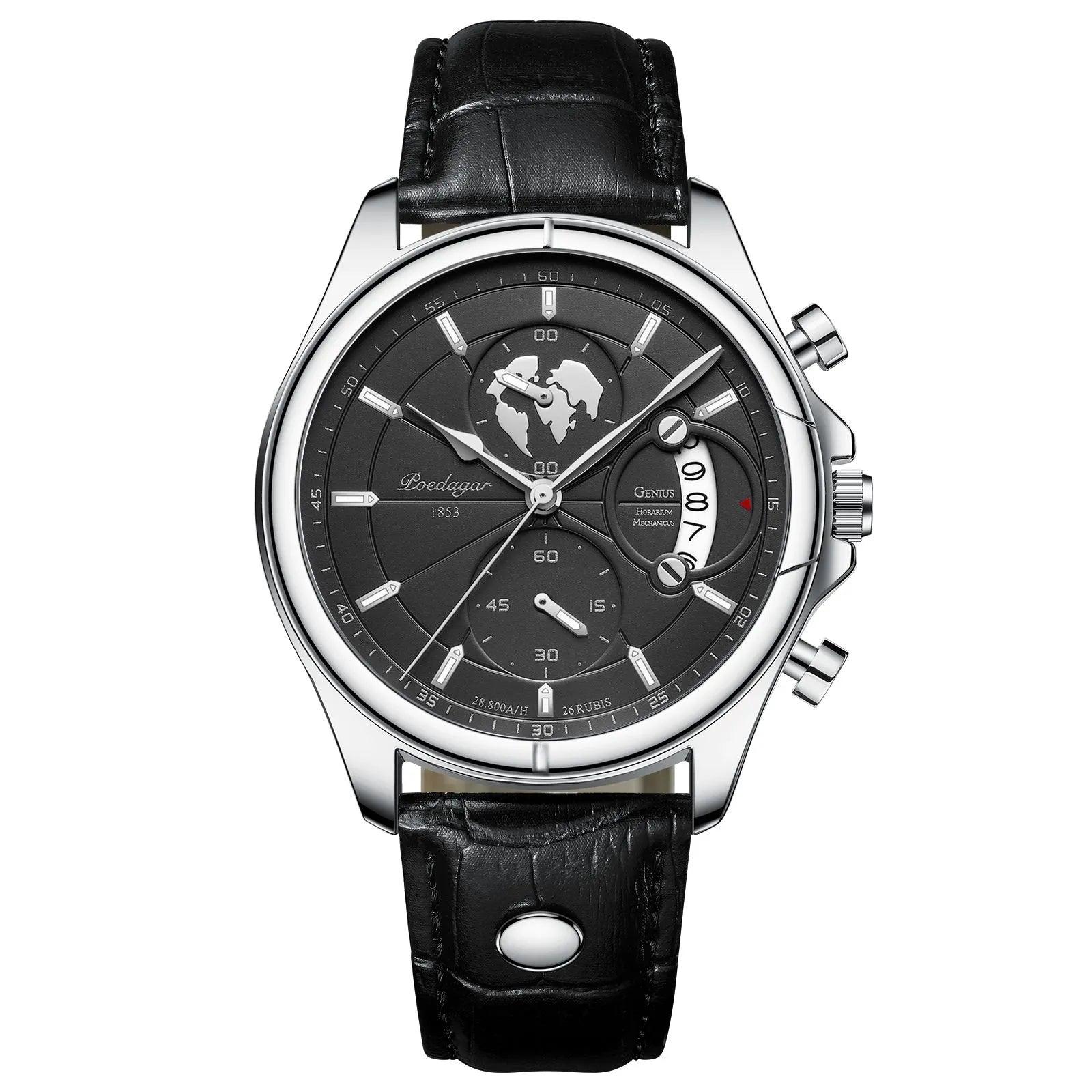 POEDAGAR Luxury Casual Sport Watch Top Brand Men's Watches - MAXIME