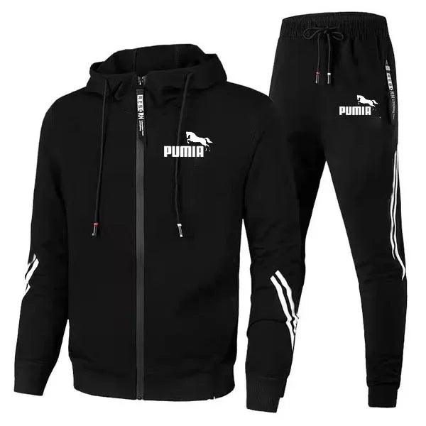 Tracksuit Mens Jacket Sports Hoodies Jogging Suit 2PCS Design - MAXIME