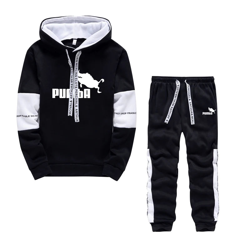 Man Tracksuit Jogging Spring Autumn Hooded - MAXIME