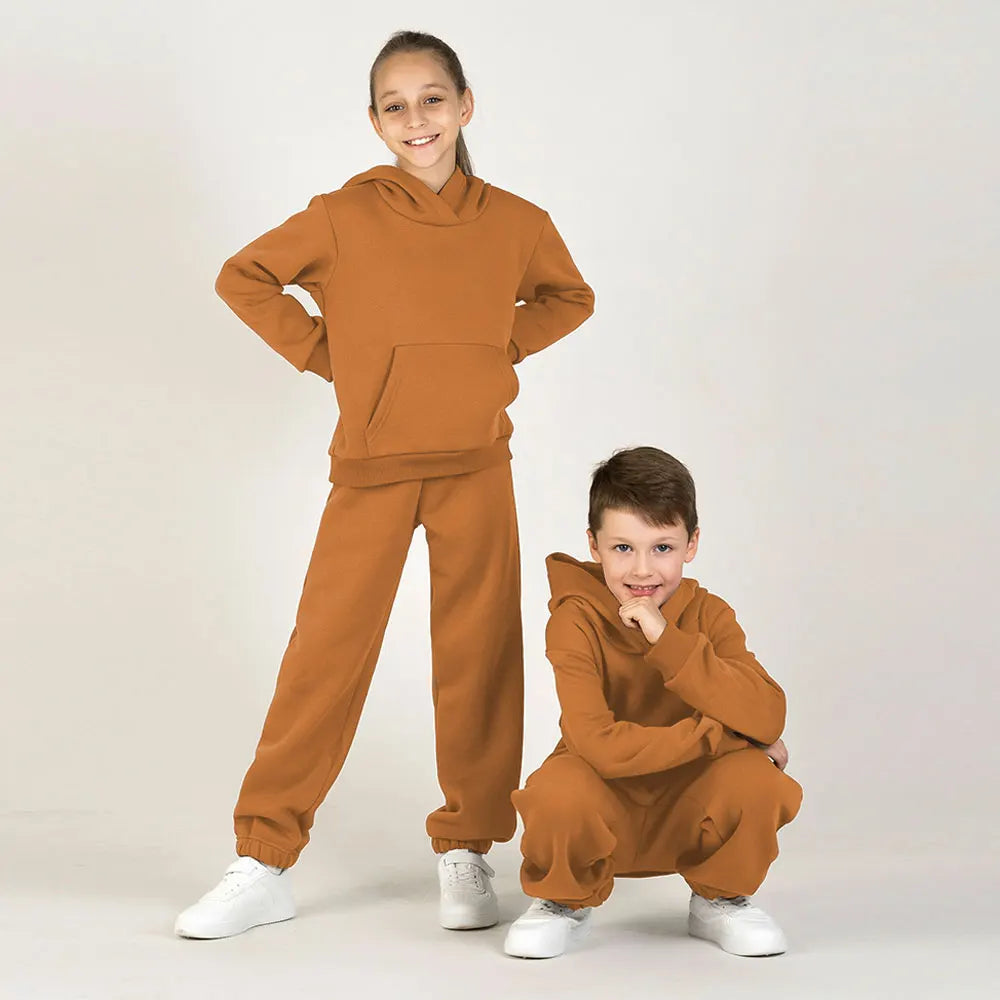 Children Hooded Tracksuits Suits - MAXIME