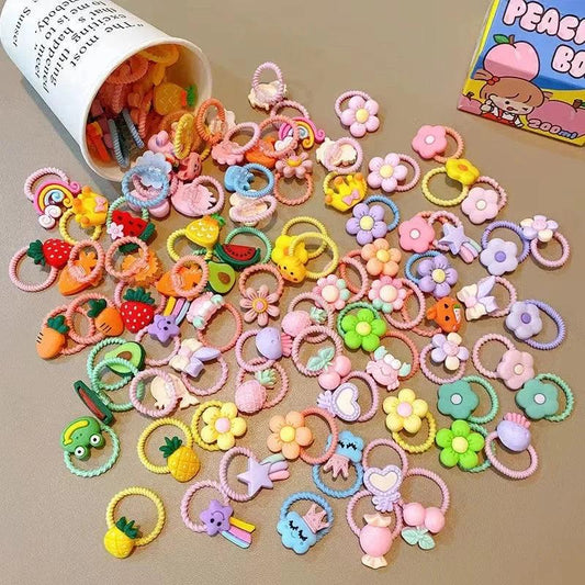 50/40/30pcs Cute Rubber Bands - MAXIME