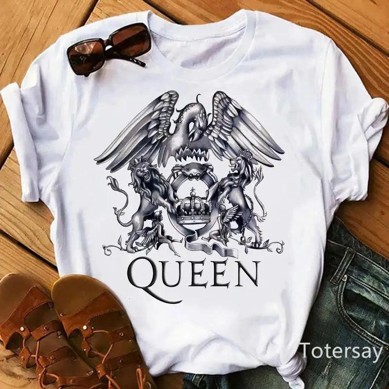 Queen Band T Shirt Summer Women - MAXIME