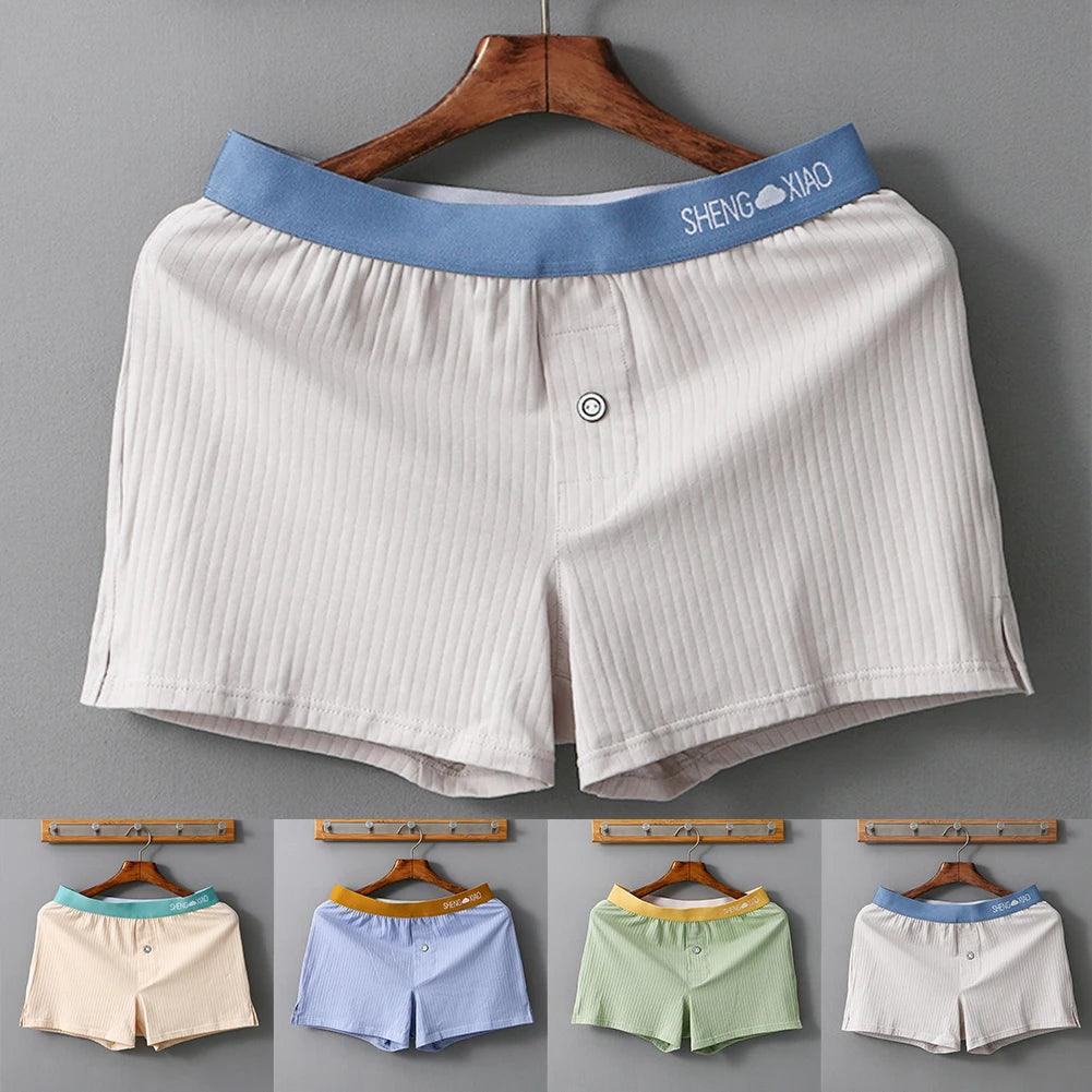 Men Cotton Boxers Soft Skin-friendly - MAXIME