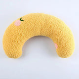 Pet Sleeping Pillow Ultra Soft Fluffy Dog Cat U-shaped Pillow Calming Toy Pet Supplies - MAXIME