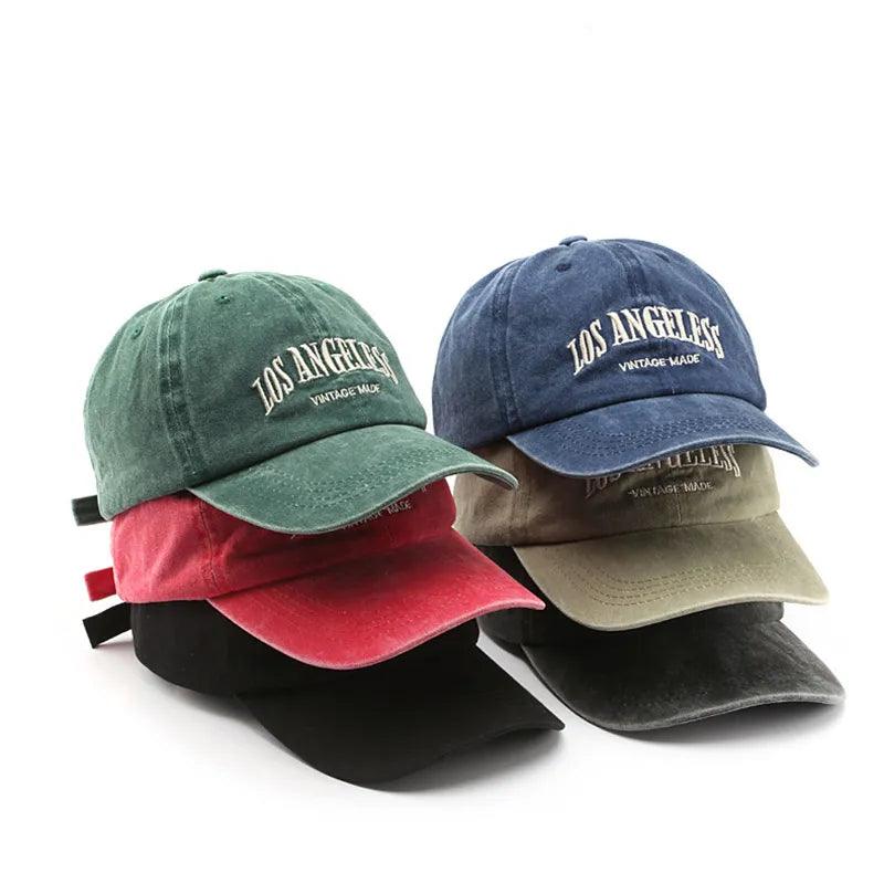 Cap Men Women Letter Embroidery Hip Hop Hat Unisex Spring Summer - MAXIME