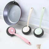 Cleaning Brush Pan Dish Handle Washing Tool - MAXIME