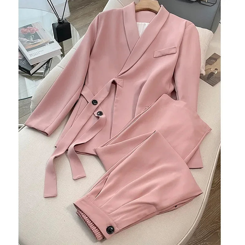 Maxime High Quality Woman Two Piece Sets Blazer Sets - MAXIME