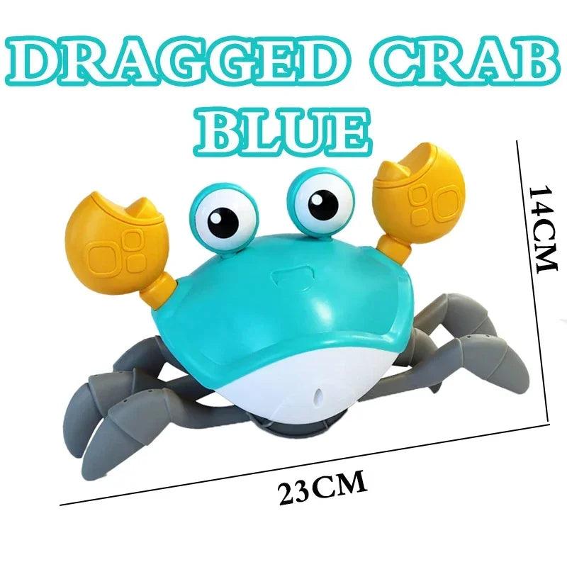 Crawling Crab Baby Toys for Kids With Music and LED Light Bathroom Playing with Water Toy - MAXIME