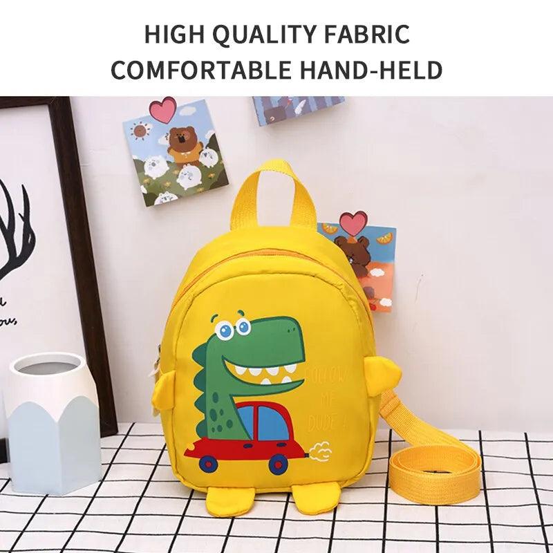 Maxime 1 PCS Kids Cartoon Mini Dinosaur Backpack Anti Lost Bag Kindergarten School Bag Backpack - MAXIME