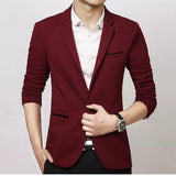 Maxime Slim Suit Jacket Men Blazer - MAXIME