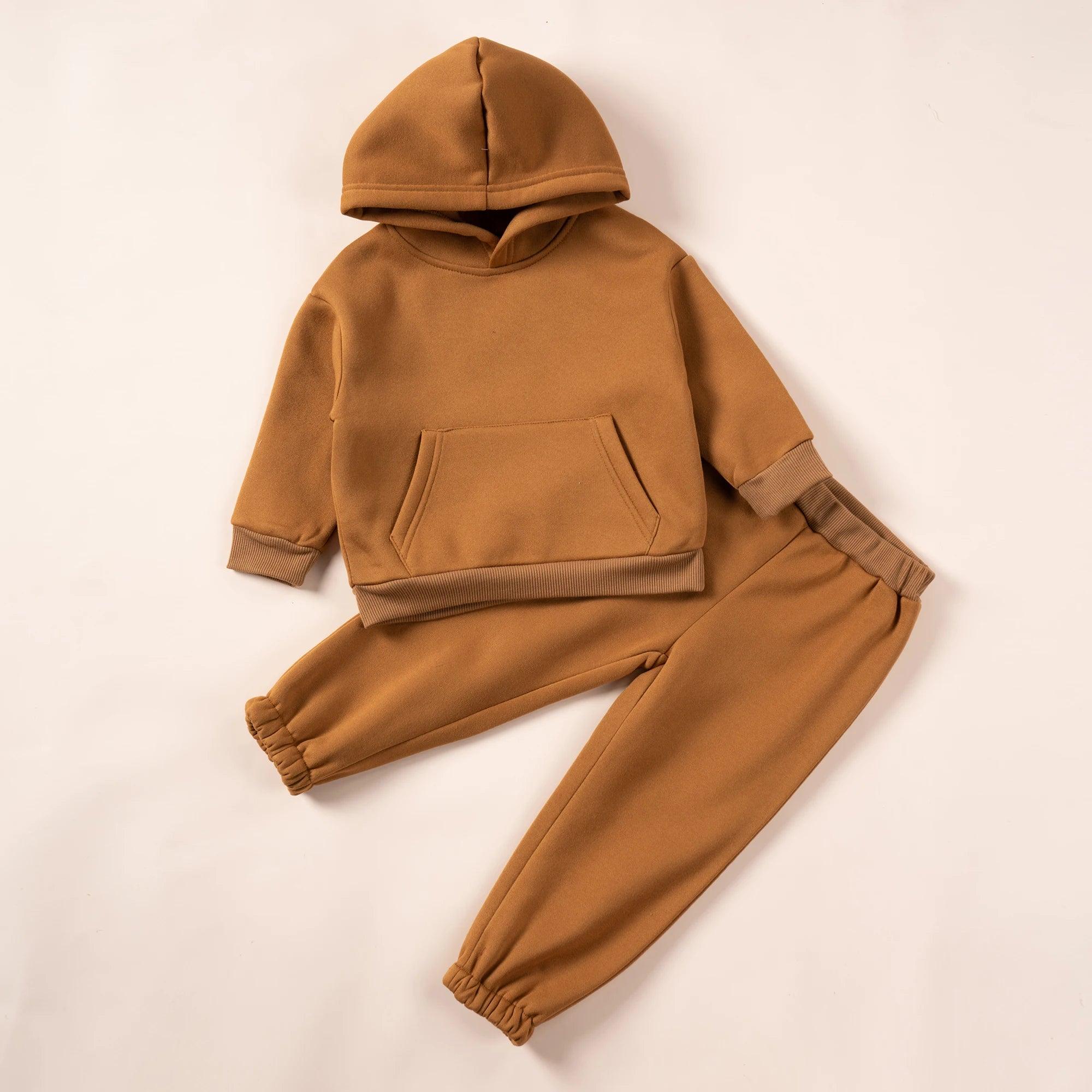 Children Hooded Tracksuits Suits - MAXIME