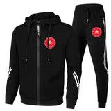 Men's Tracksuit Hooded Pullover Casual 2-Pcs Set - MAXIME