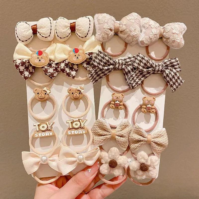 10Pcs/Set Baby Cartoon Hair Band Girls - MAXIME