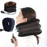 Neck Stretcher Inflatable Air Neck Traction Apparatus Device Soft Neck Cervical Collar Pillow - MAXIME