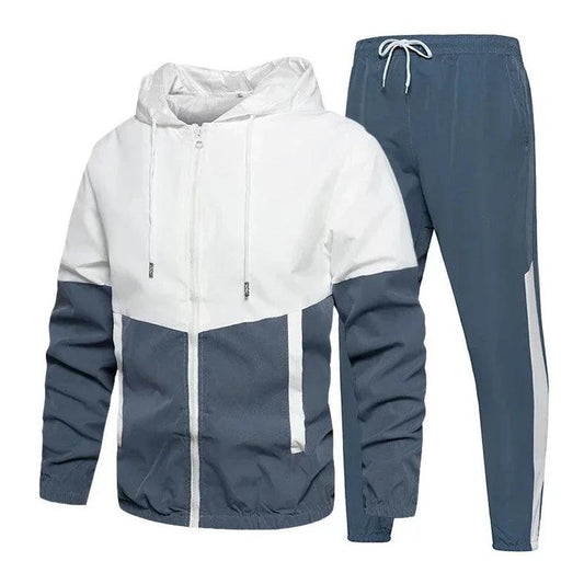 Brand Men Tracksuit Casual Set Joggers Sportswear 2 Piece Sets - MAXIME