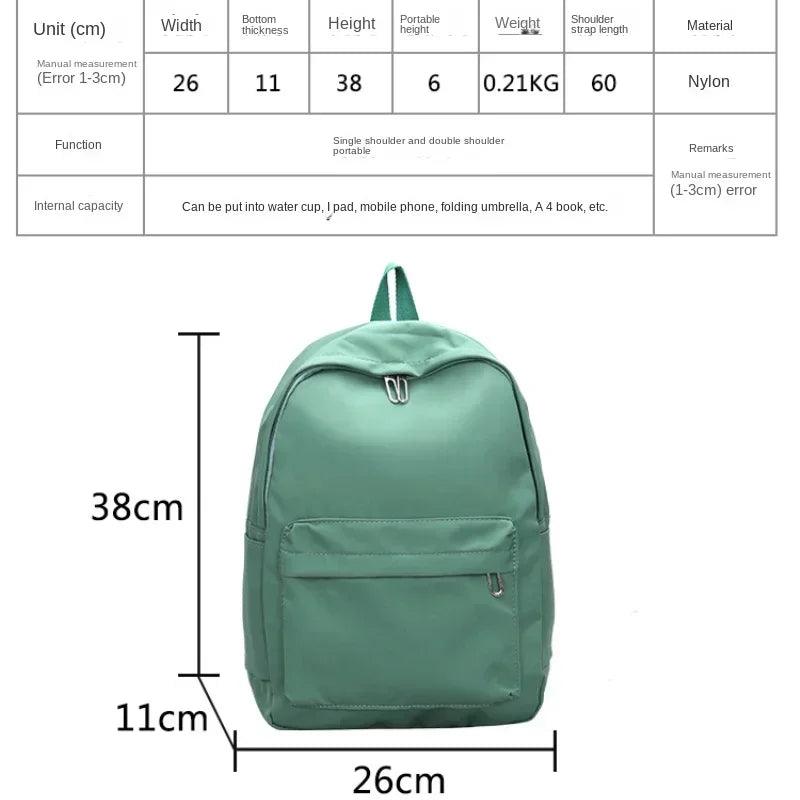 Female Travel Bag Backpacks Schoolbag - MAXIME