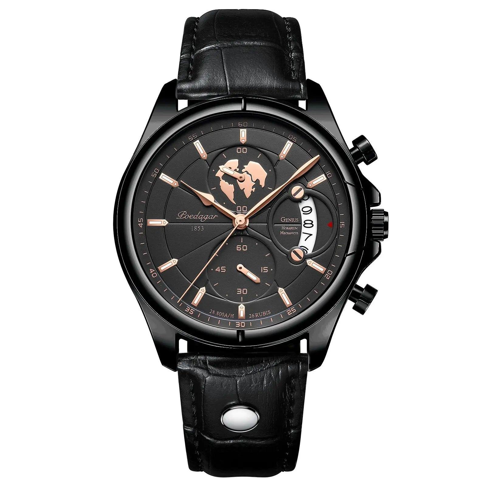 POEDAGAR Luxury Casual Sport Watch Top Brand Men's Watches - MAXIME