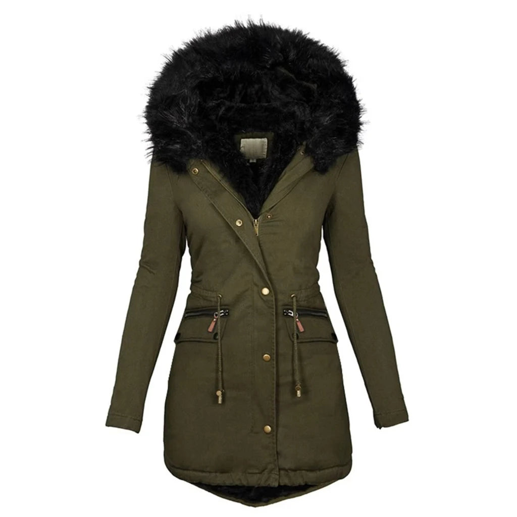 Female Snow Coat Jackets Slim