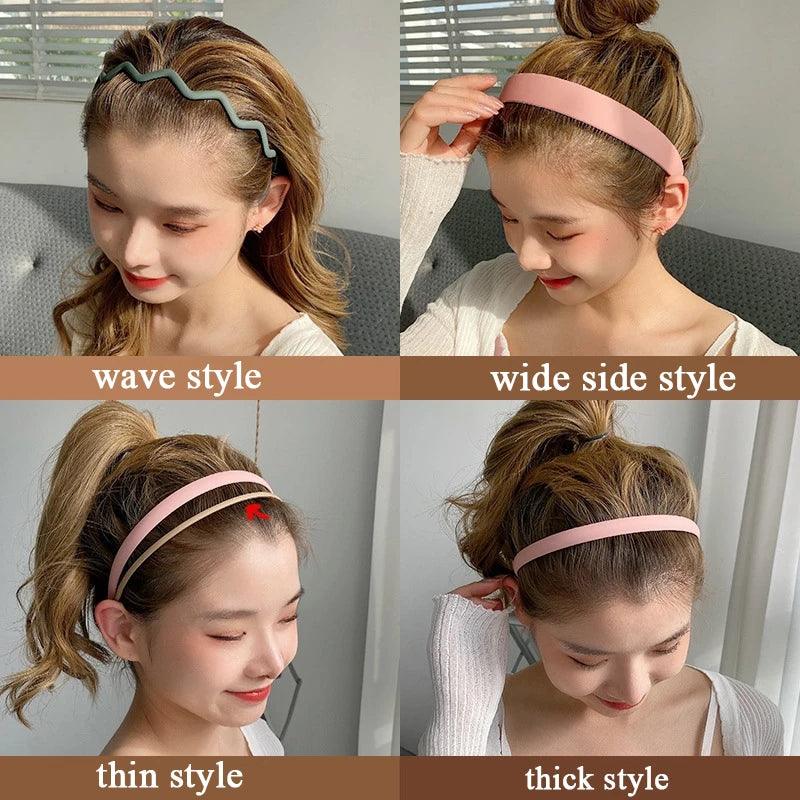 8PCS Set Fashion Hair Bands for Women - MAXIME