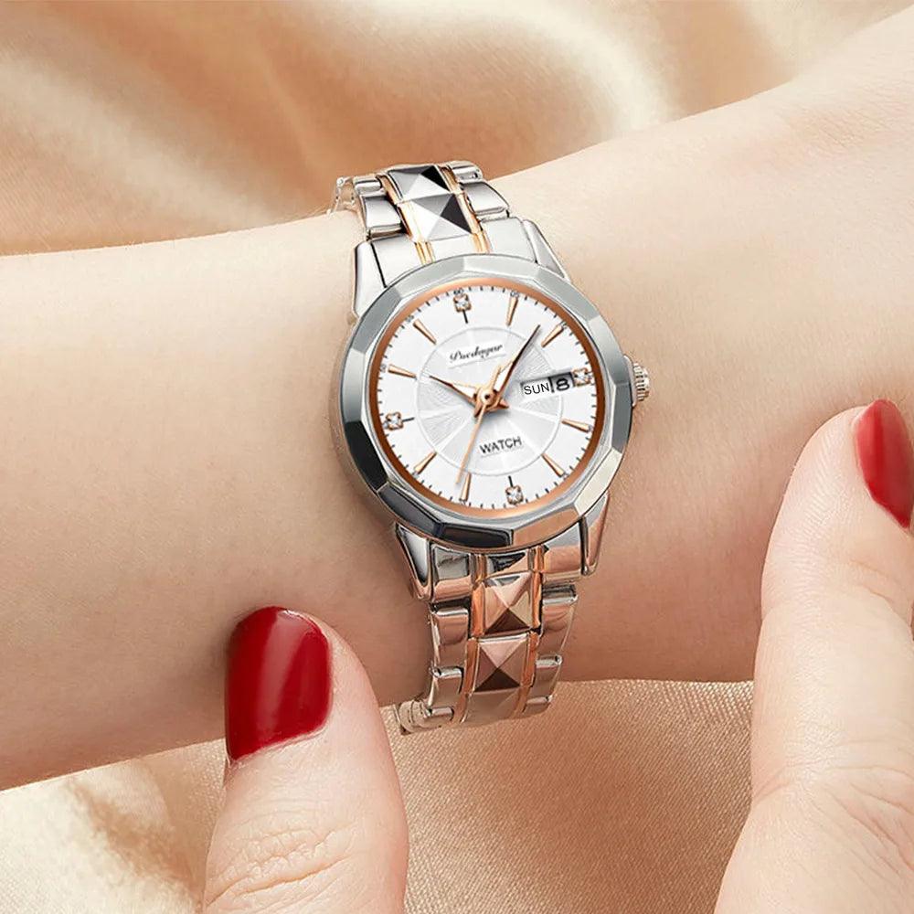 POEDAGAR Exquisite Minimalist Women Watch Luxury Fashion - MAXIME