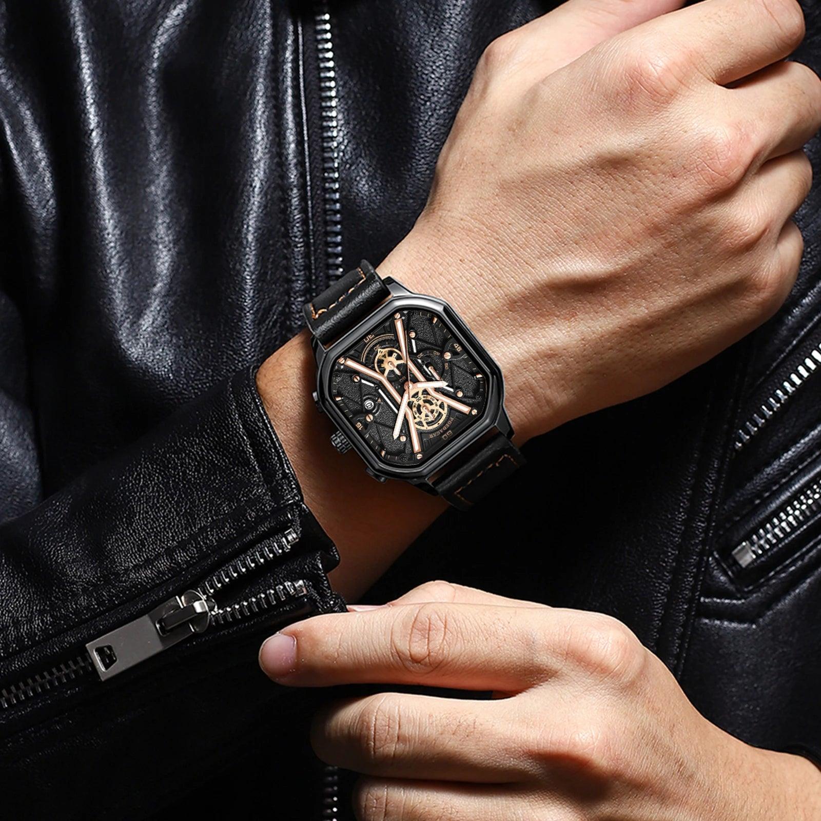 POEDAGAR Fashion Men Wristwatches Luxury - MAXIME