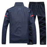 Men's Sportswear 2 Pieces Sets Brand Tracksuit with zipper pockets - MAXIME