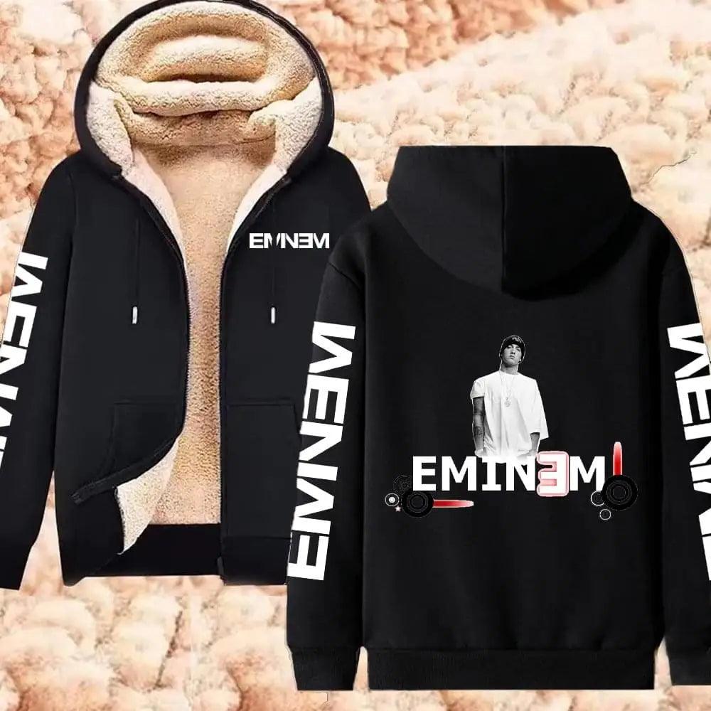 Eminem Warm Sweatshirts Men Harajuku Casual Hooded Pullover - MAXIME