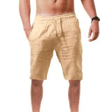 Men's Cotton Linen Shorts Summer - MAXIME