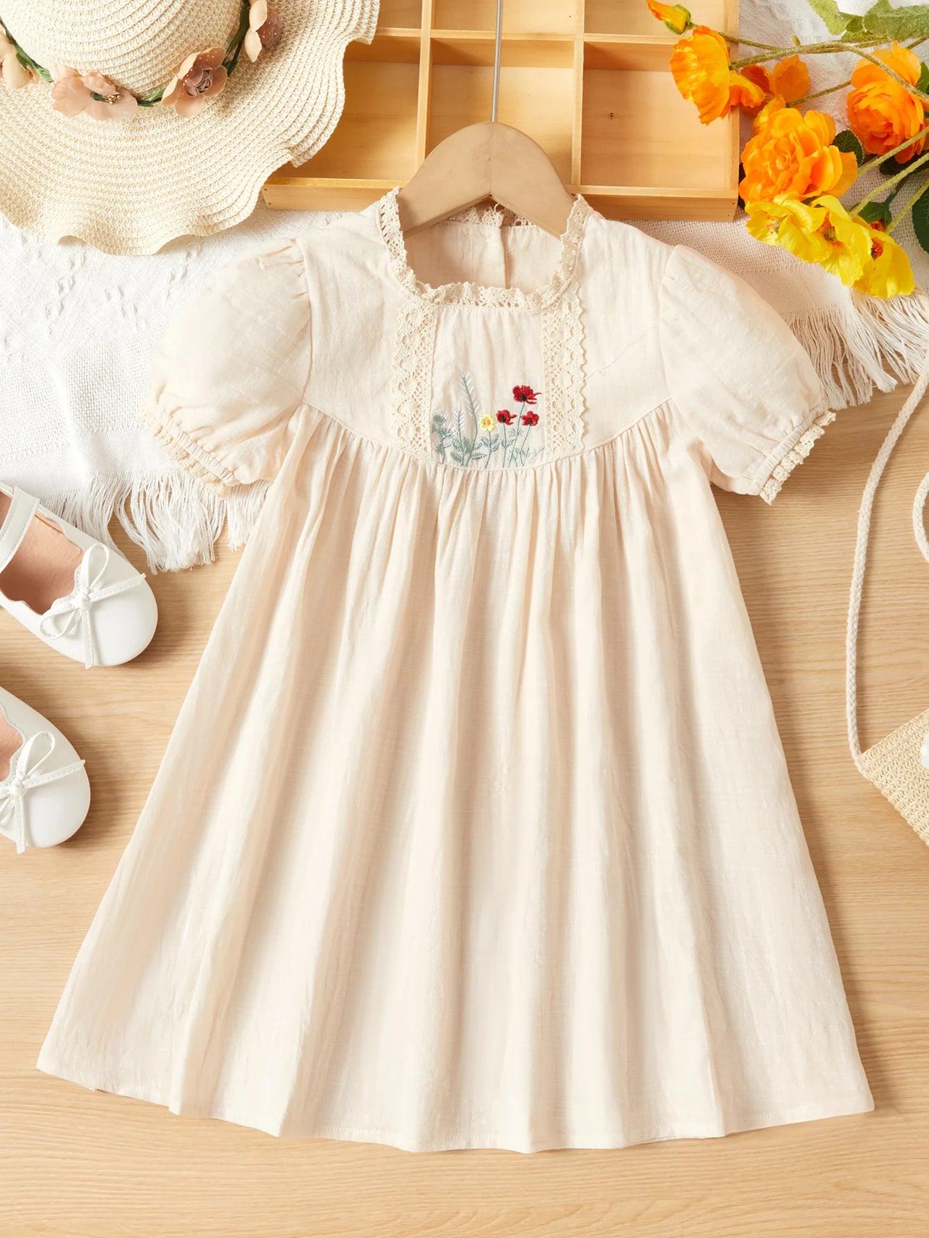 Princess Dress Kids Pure Cotton - MAXIME