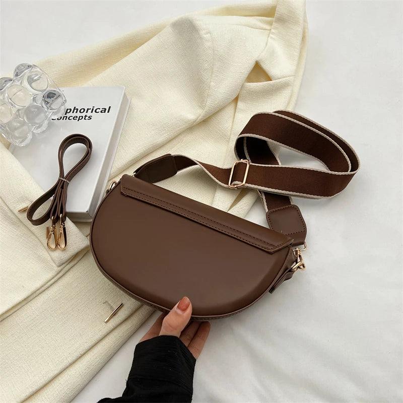 Small Leather Crossbody Bag Ladies Handbags bolsa - MAXIME