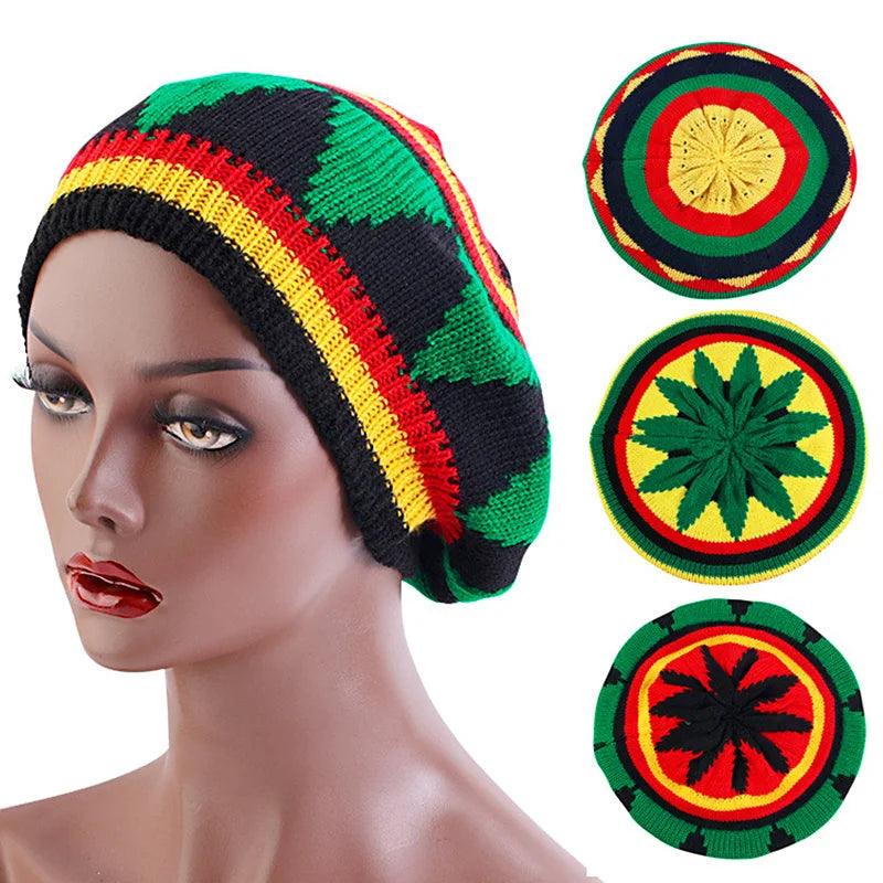 Mens Women Jamaican Rasta Knit - MAXIME