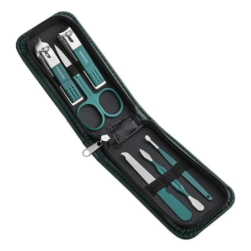 Maxime Nail Scissors Set Household High End Mens And Womens Special Nail Clippers Manicure Beauty Tools 6 Piece Portable Household - MAXIME