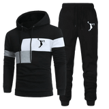 Men's Two Piece Set Printing Tracksuit Sweatshirt Jogging Sweatpants - MAXIME