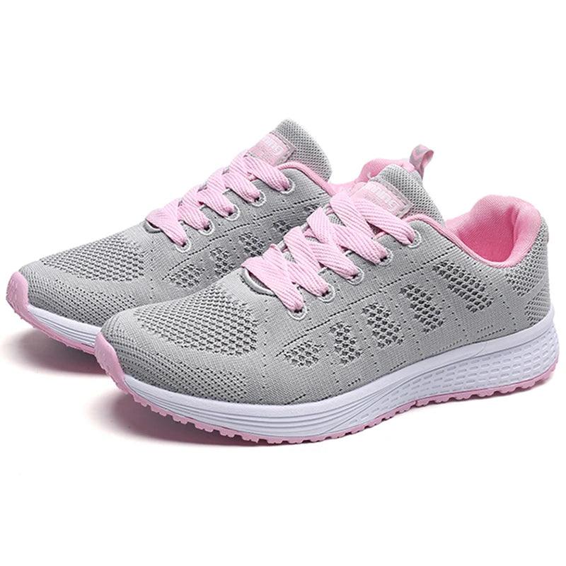 Breathable Outdoor Solid Color Sneakers Women - MAXIME