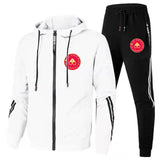 Men's Tracksuit Hooded Pullover Casual 2-Pcs Set - MAXIME