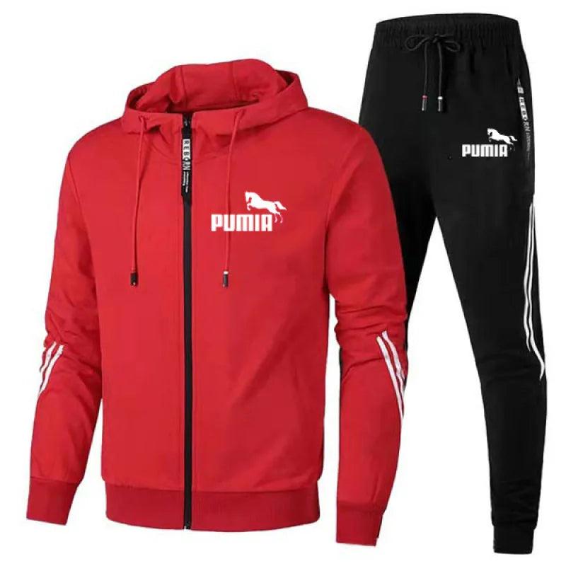 Tracksuit Mens Jacket Sports Hoodies Jogging Suit 2PCS Design - MAXIME