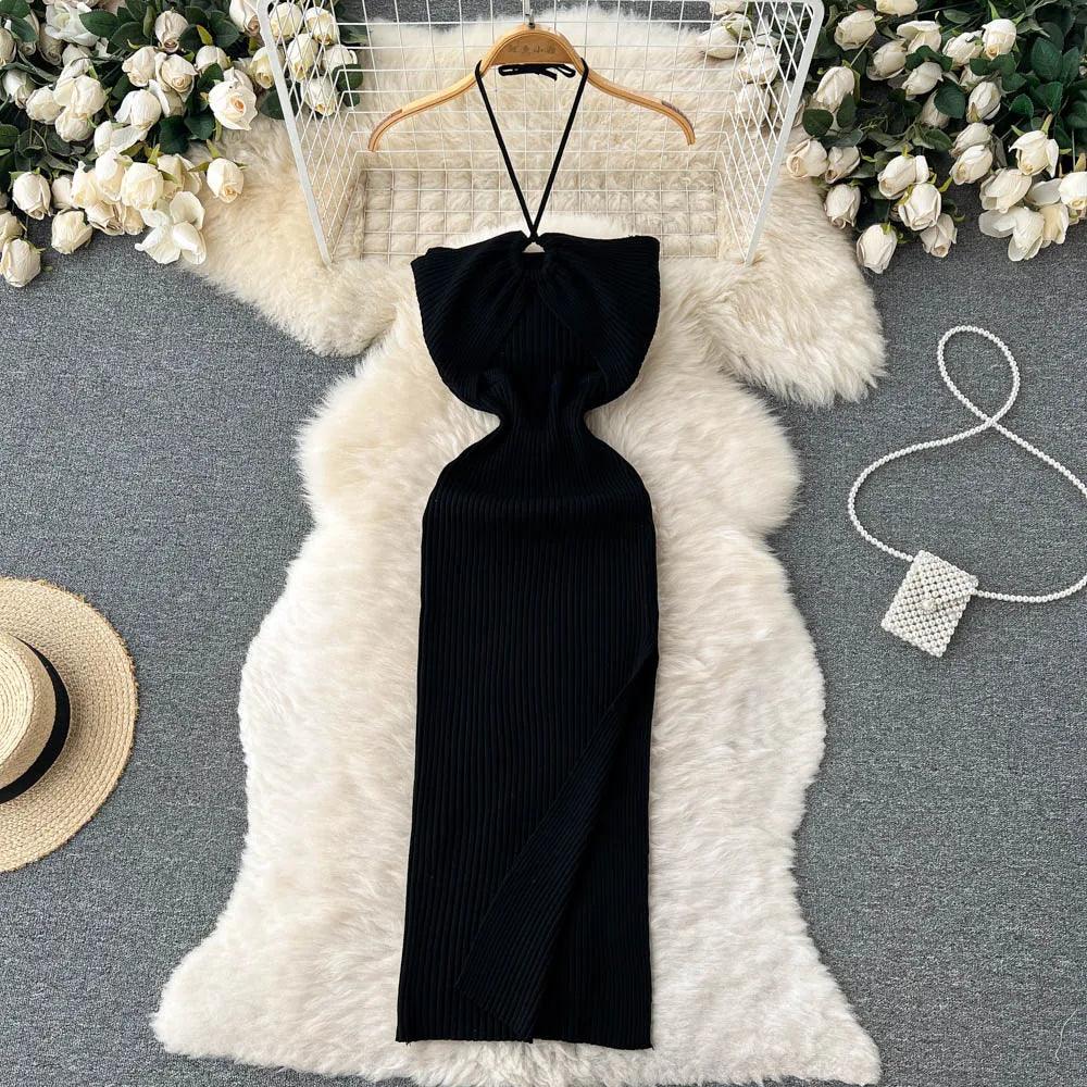 Summer Dress Women Slim Elastic Bodycon Party Dress Streetwear Outfits - MAXIME