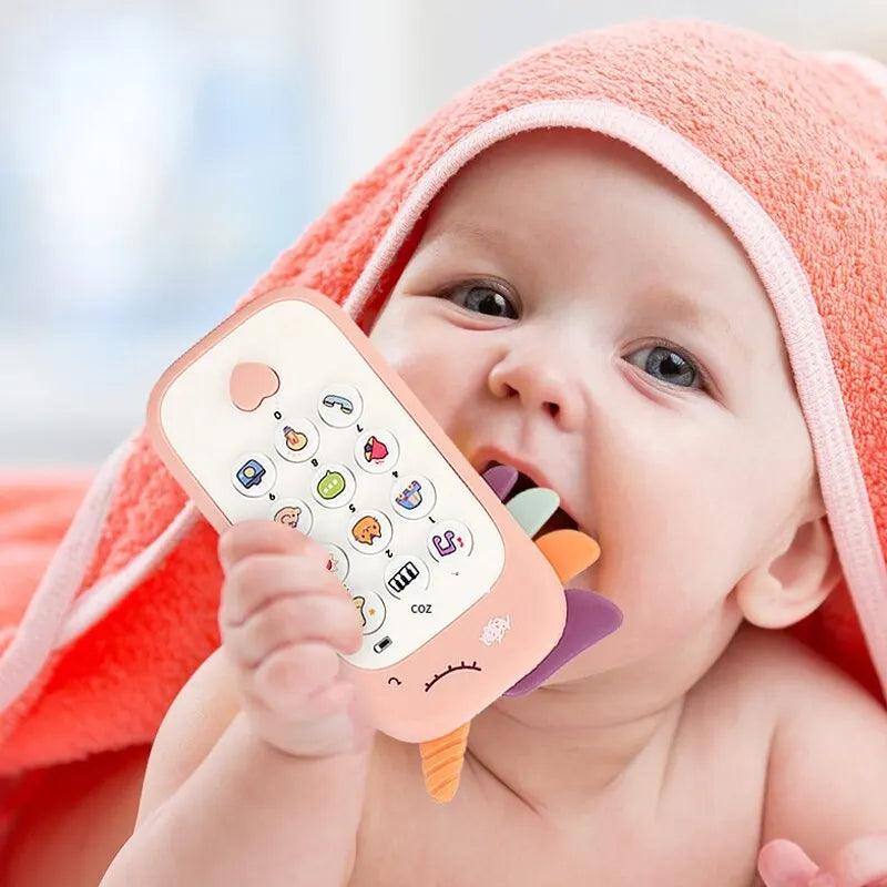 Maxime Baby Telephone Music Toy Sound Machine Kids Infant Early Educational Mobile Phone Gift - MAXIME