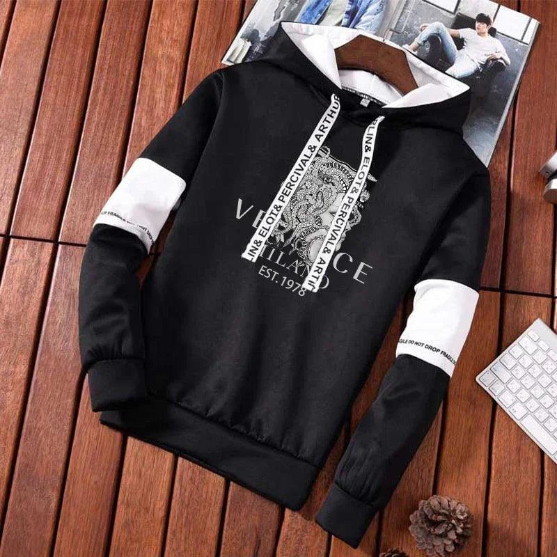 Men's Tracksuits Hoodie+Sweatpants 2 Piece Set Streetwear Jogging - MAXIME