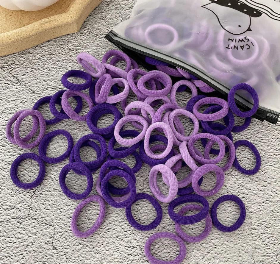 50/100Pcs Hair Bands for Children Hair Accessories - MAXIME