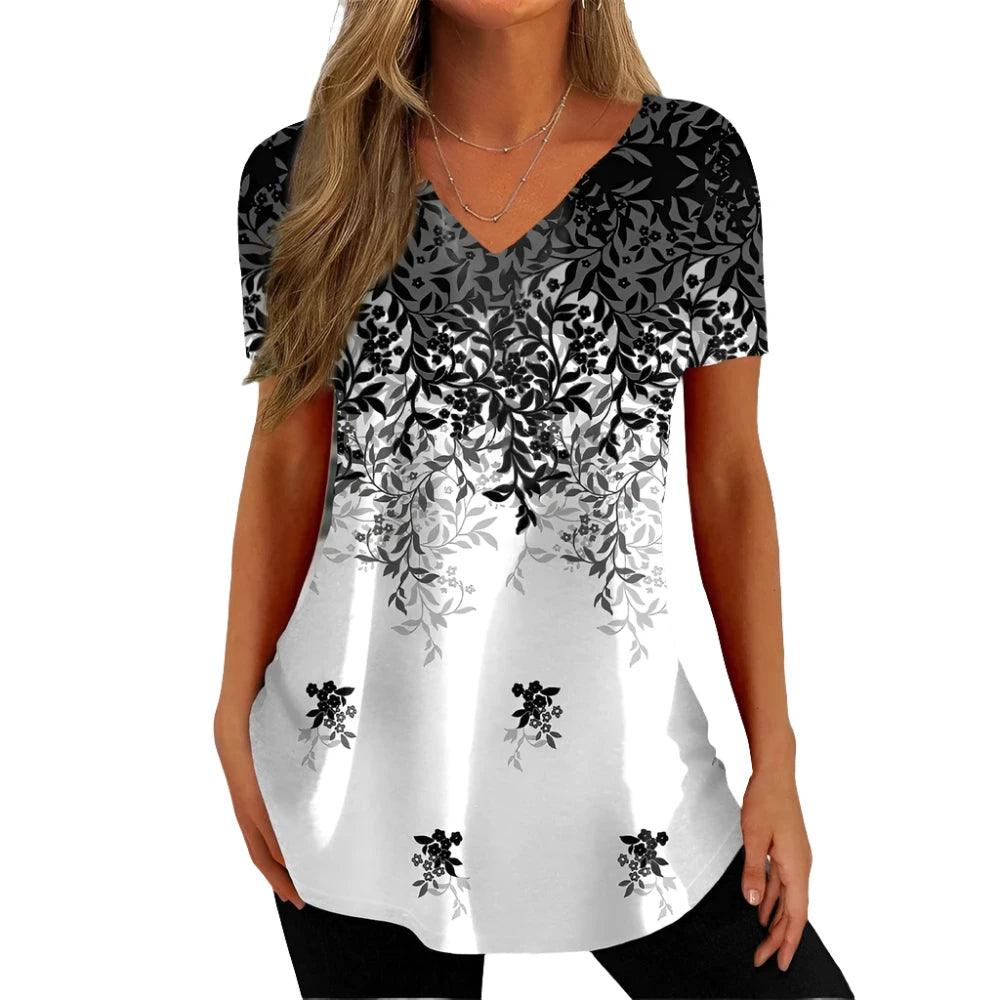 T-Shirt Trendy Fashion Women's Streetwear - MAXIME