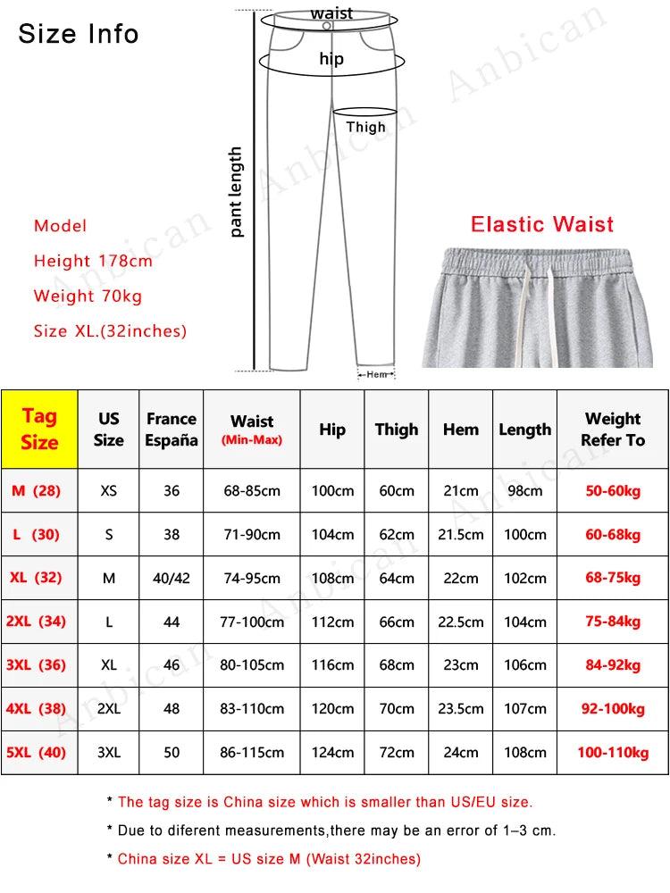 Men Pants Cotton Casual Loose Trousers - MAXIME