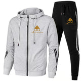 Men's Tracksuit Hooded Pullover Casual 2-Pcs Set - MAXIME