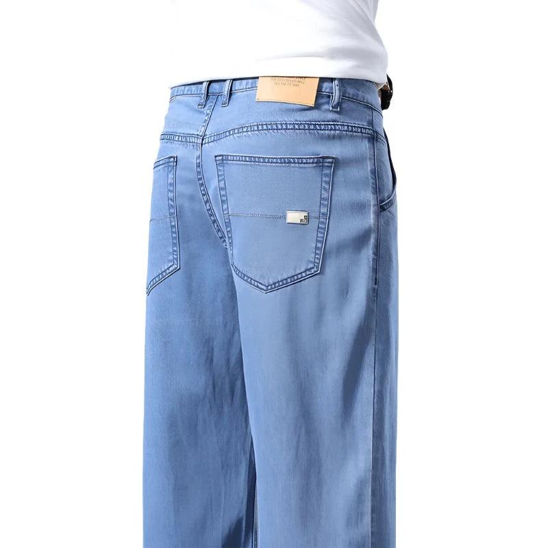 Men's Casual Pants Baggy Straight Trousers - MAXIME