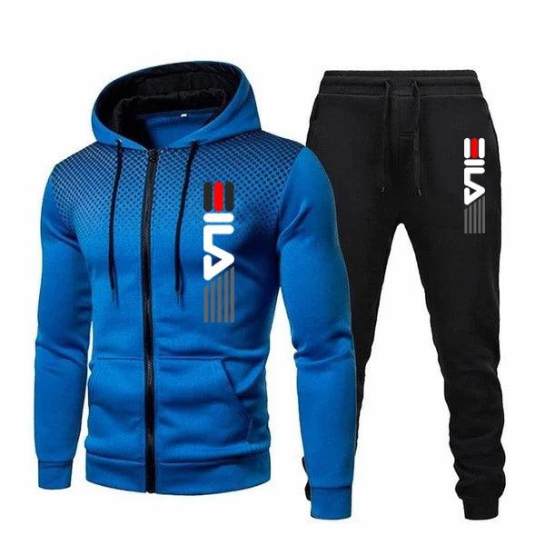 New Fashion Jogger Men'S Tracksuit Winter Suit Sports - MAXIME